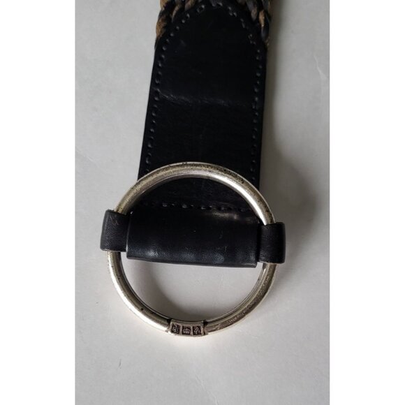 Ralph Lauren Double RL Braided Vintage Boho Leather Belt - Picture 10 of 10